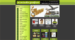 Desktop Screenshot of aminhagrafica.com